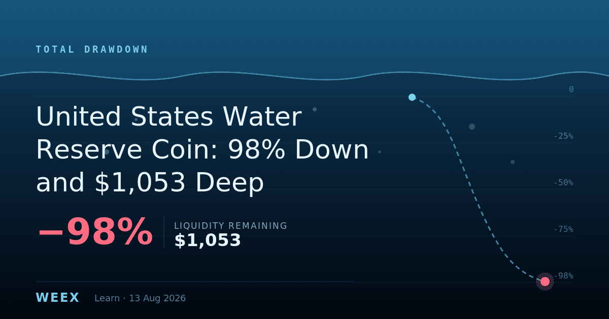 United States Water Reserve Coin: 98% Down and src=