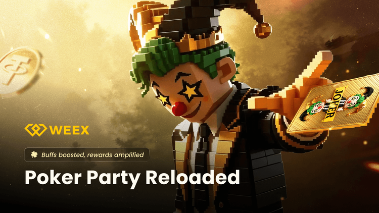 WEEX Poker Party Reloaded Strategy Guide: How to Build a Better Hand for Daily USDT Rewards