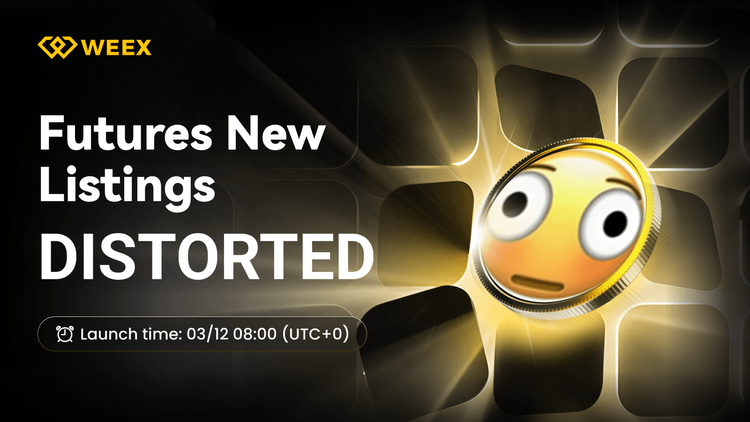 Trade DISTORTED USDT on WEEX: Distorted Face Coin Listing