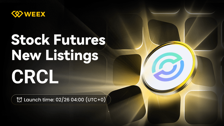 WEEX Futures New Listing: CRCL USDT Perpetual Contract